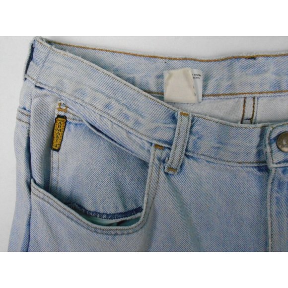 VTG Armani jeans Sz. 36x32 Men’s button fly 100% cotton Simint Industria SPA - Picture 6 of 12